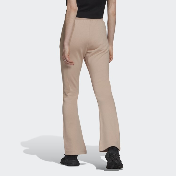 Calça Esportiva Adidas 2000 Luxe Bainha Aberta Moda Pérola Cinza