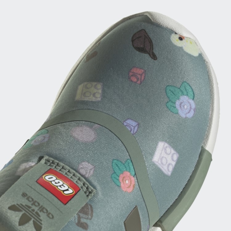 Sapato Verde Prata Adidas Nmd 360 X Lego