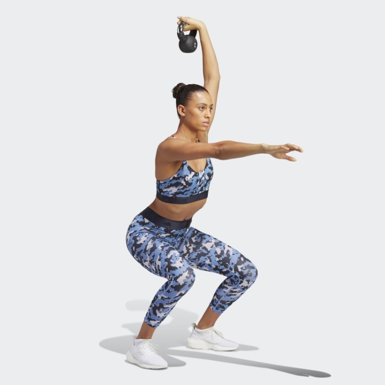 Sutiã Techfit Light-support Aeroreact Silver Dawn Adidas