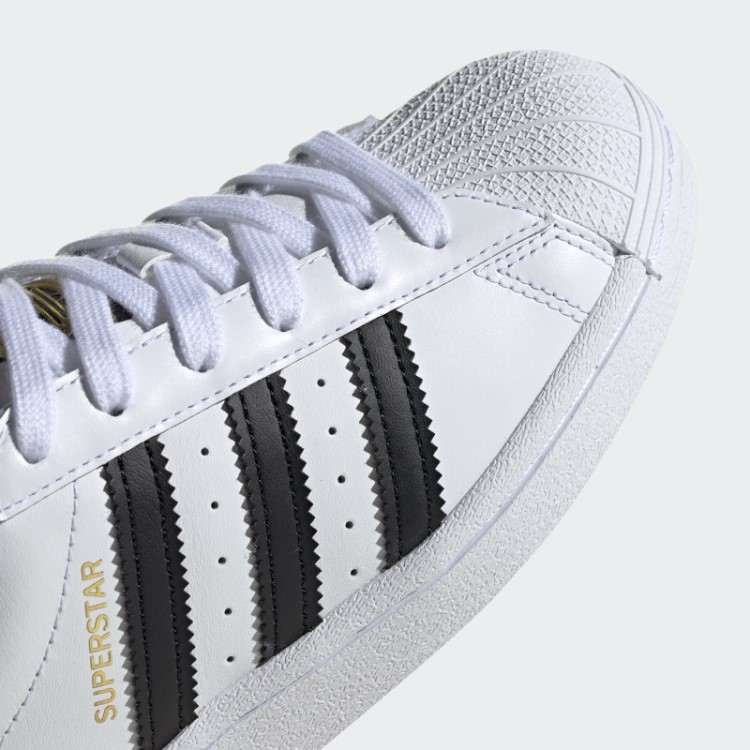 Moda Sapatos Adidas Superstar Preto