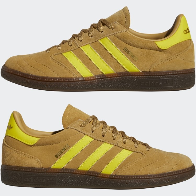 Sapatos Vintage Busenitz Adidas Bege Dourado