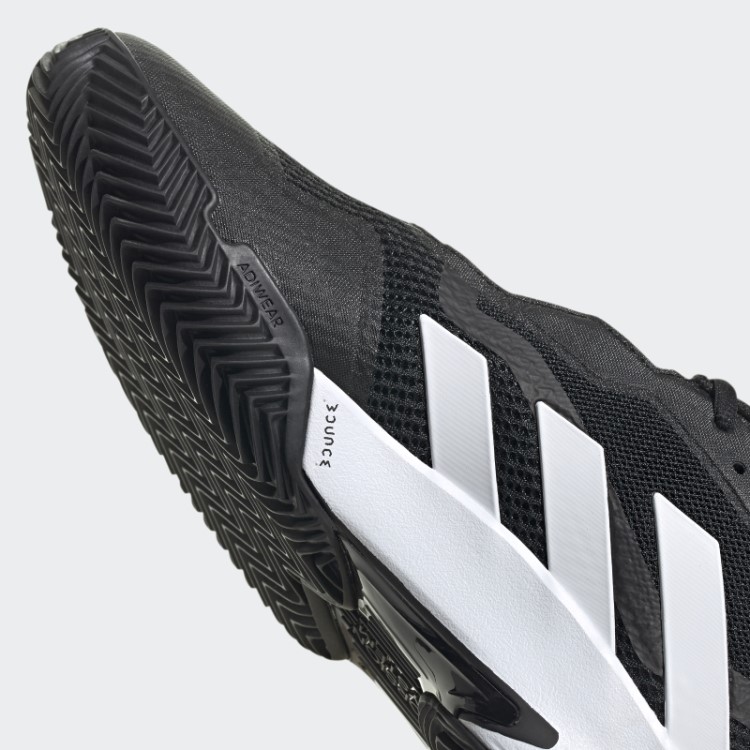 Tênis Preto Adidas Courtjam Control Clay