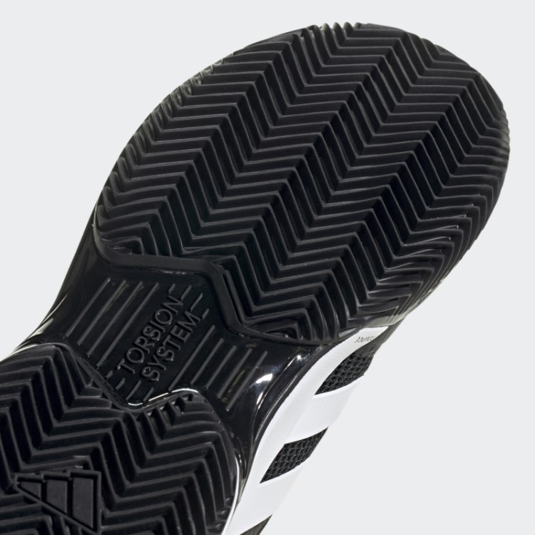 Tênis Preto Adidas Courtjam Control Clay