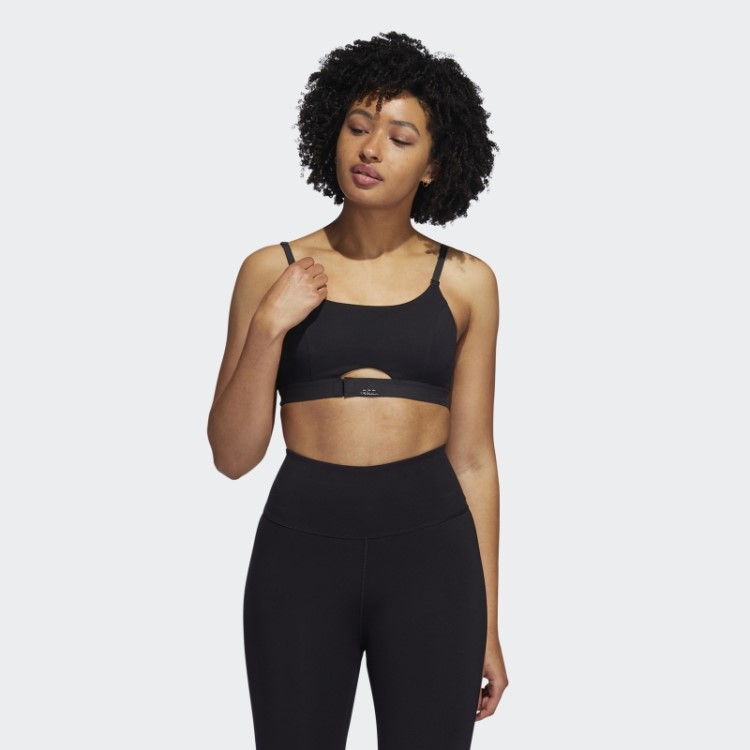 Sutiã Aeroimpact Luxe Training Light-support Preto Adidas