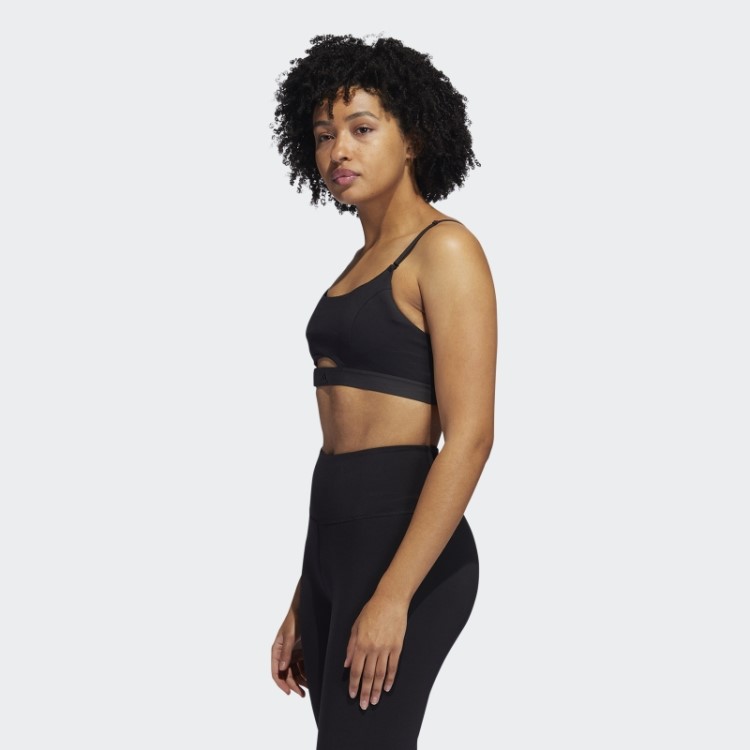 Sutiã Aeroimpact Luxe Training Light-support Preto Adidas