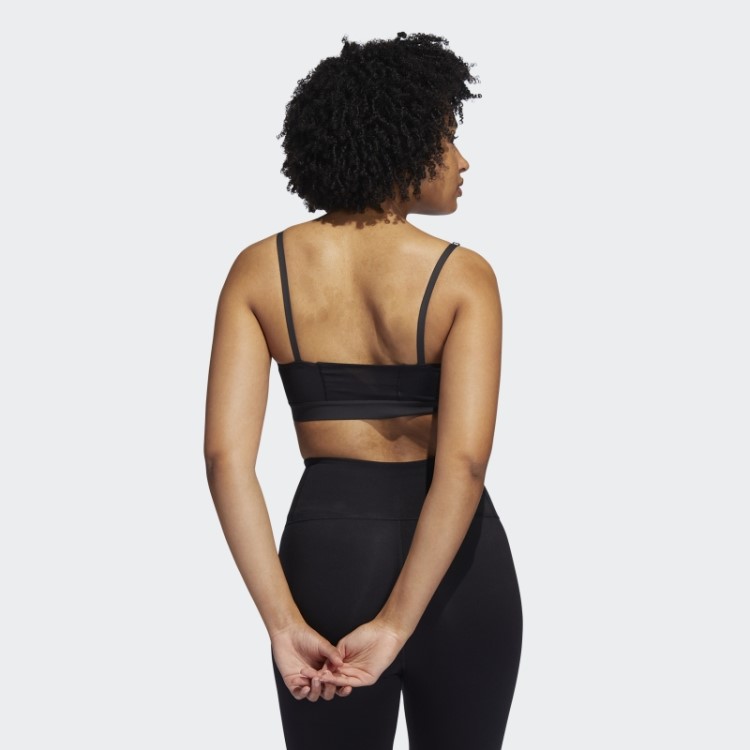Sutiã Aeroimpact Luxe Training Light-support Preto Adidas