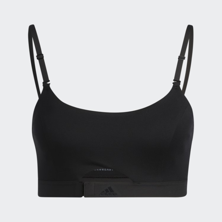 Sutiã Aeroimpact Luxe Training Light-support Preto Adidas
