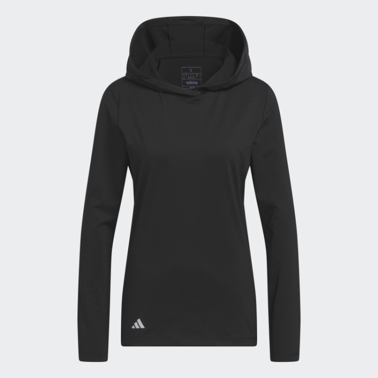 Moletom Com Capuz De Golfe Preto Adidas