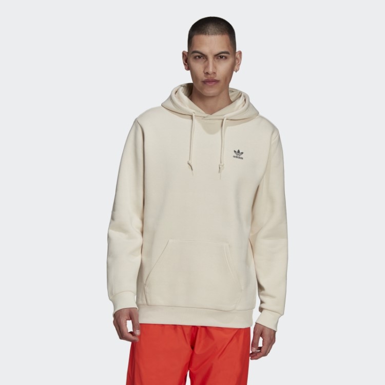 Adidas Adicolor Essentials Moletom Com Capuz Trefoil Branco