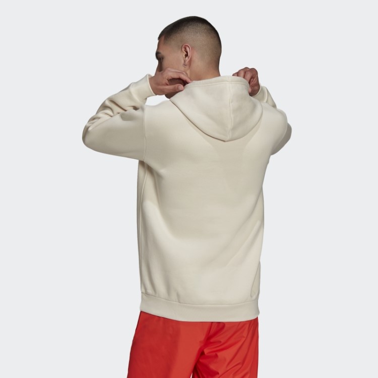 Adidas Adicolor Essentials Moletom Com Capuz Trefoil Branco