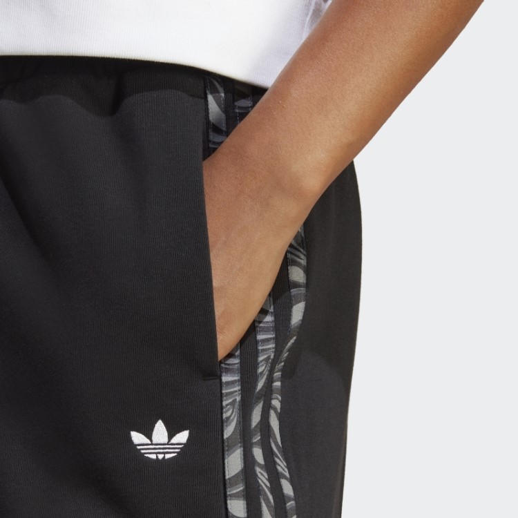 Adidas Jogger Animal Print Abstrato Preto