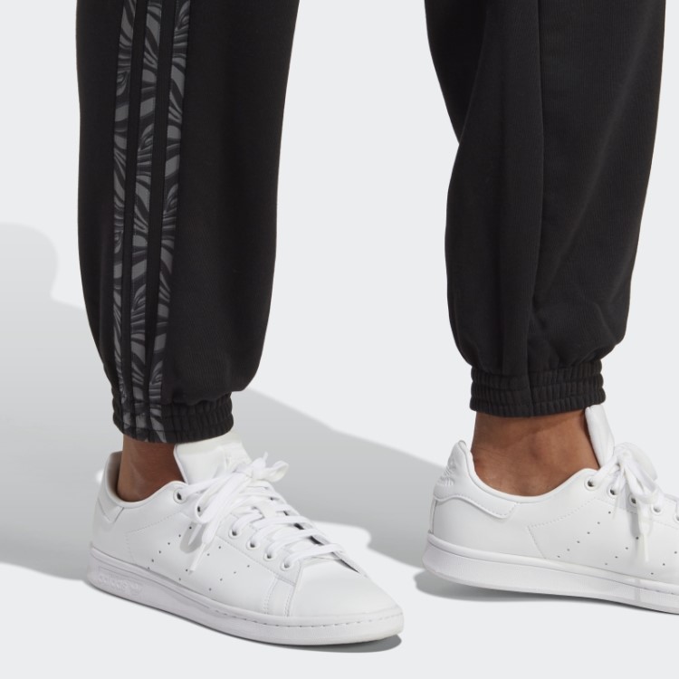 Adidas Jogger Animal Print Abstrato Preto