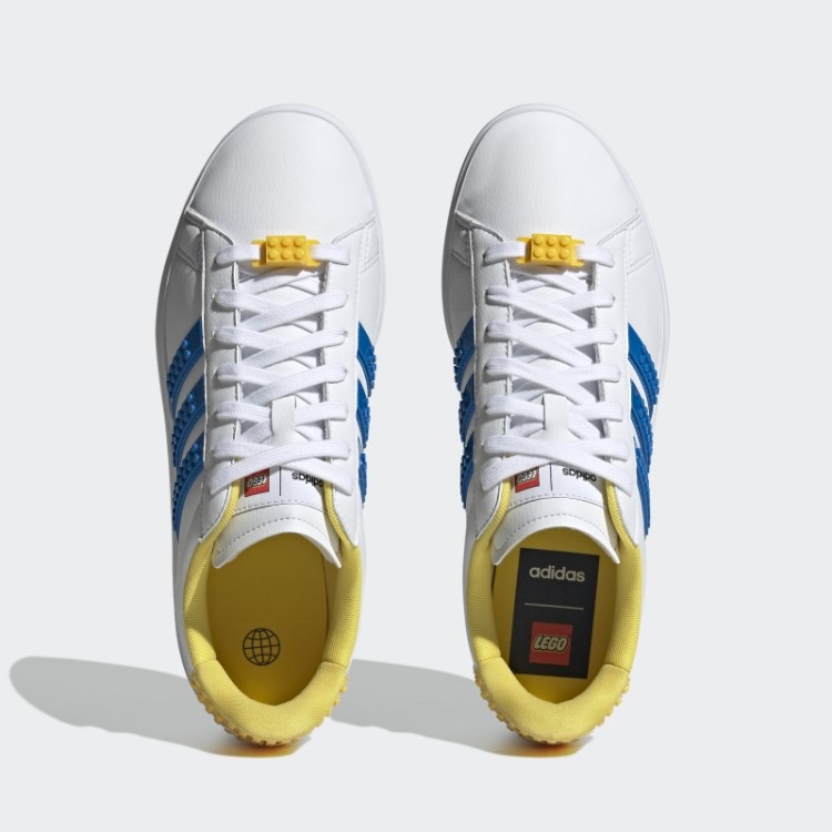 Sapato Adidas Grand Court X Lego 2.0 Branco Quente