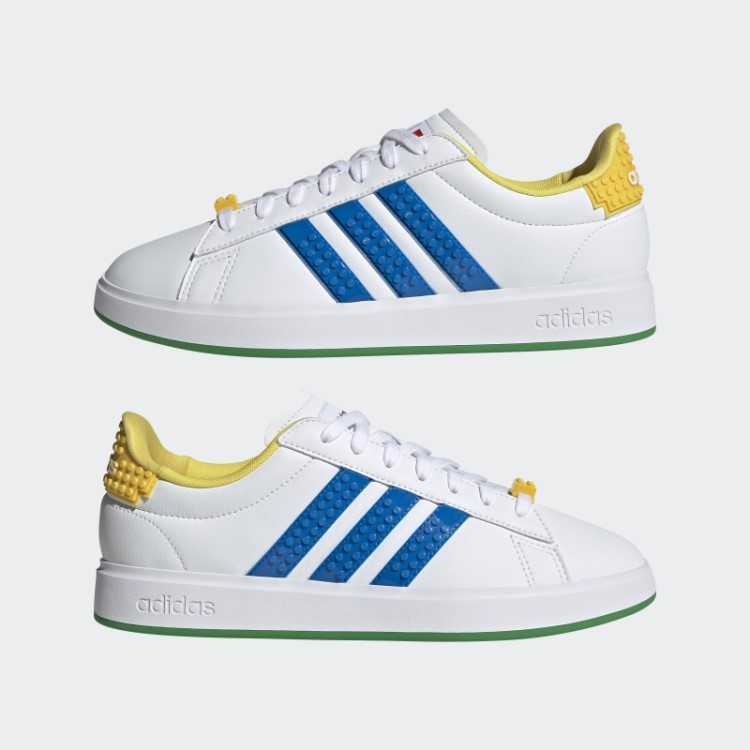 Sapato Adidas Grand Court X Lego 2.0 Branco Quente