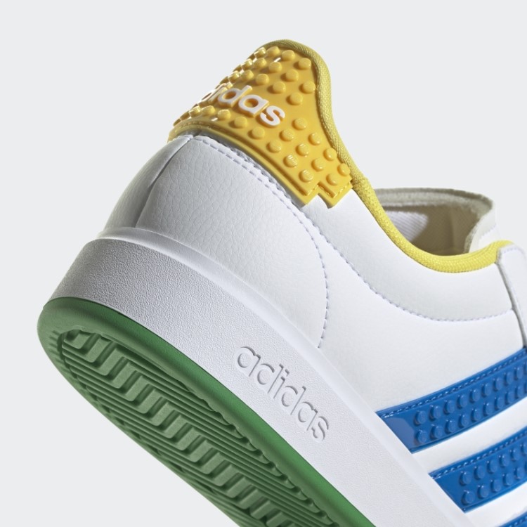 Sapato Adidas Grand Court X Lego 2.0 Branco Quente