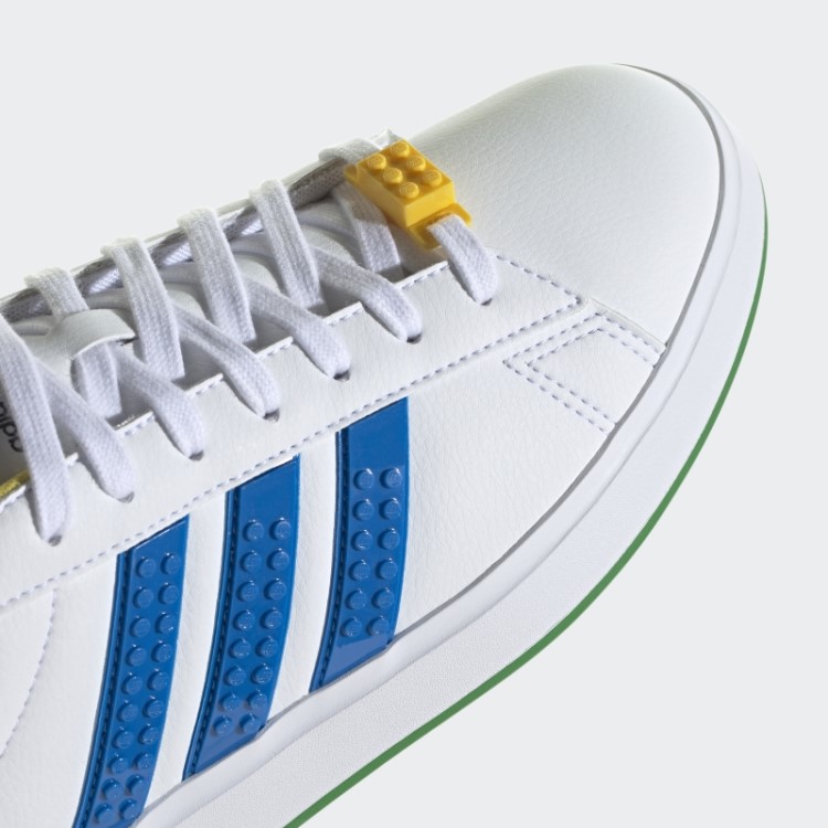 Sapato Adidas Grand Court X Lego 2.0 Branco Quente