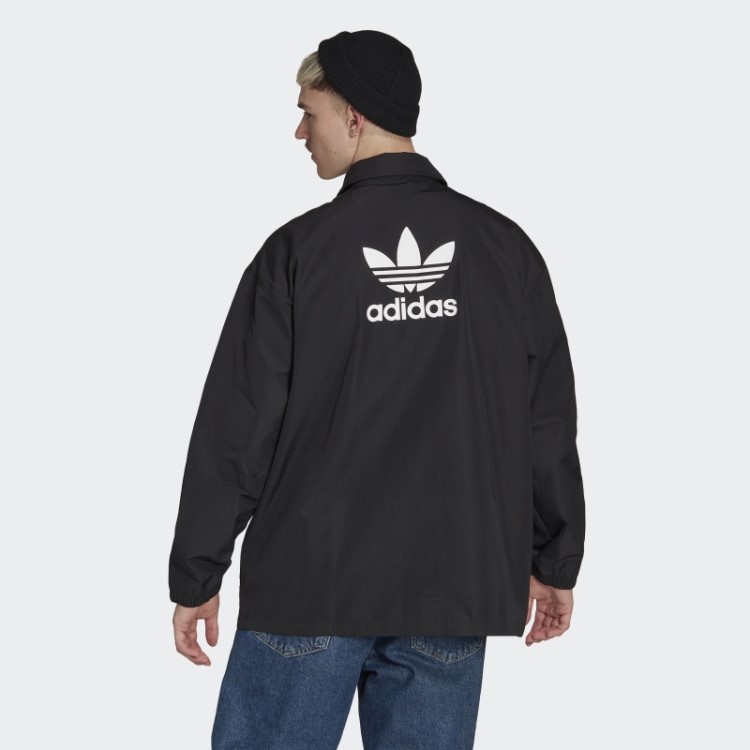 Adidas Adicolor Classics Jaqueta Coach Trefoil Preta