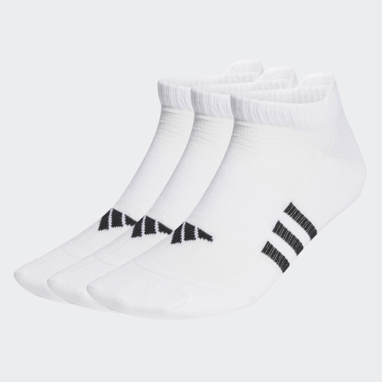 Meias Brancas Leves De Performance Adidas 3 Pares