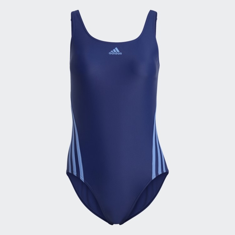 Fato De Banho Adidas Com As 3 Riscas Azul Victory Hot