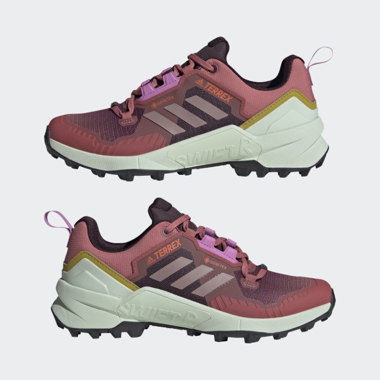 Tênis De Caminhada Adidas Terrex Swift R3 Gore-tex Vermelho