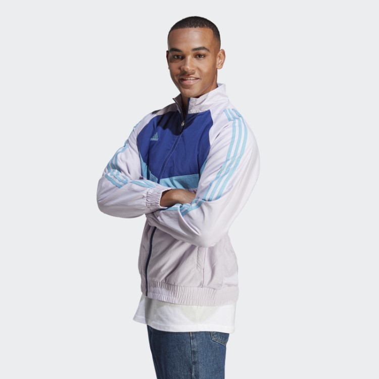 Top De Trilha Em Malha Silver Dawn Tiro Adidas
