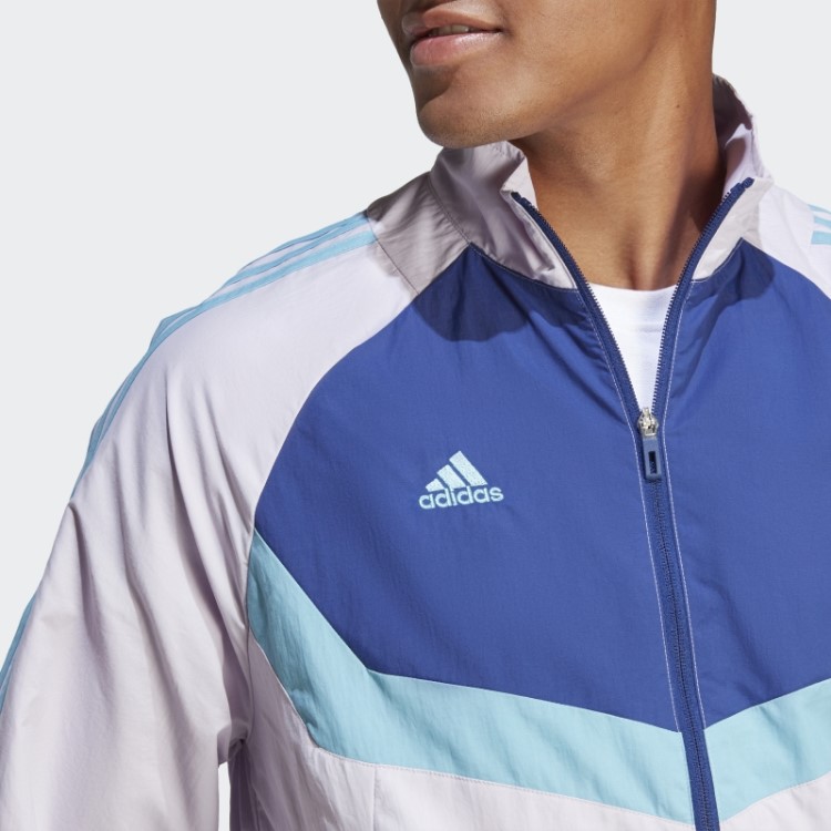 Top De Trilha Em Malha Silver Dawn Tiro Adidas