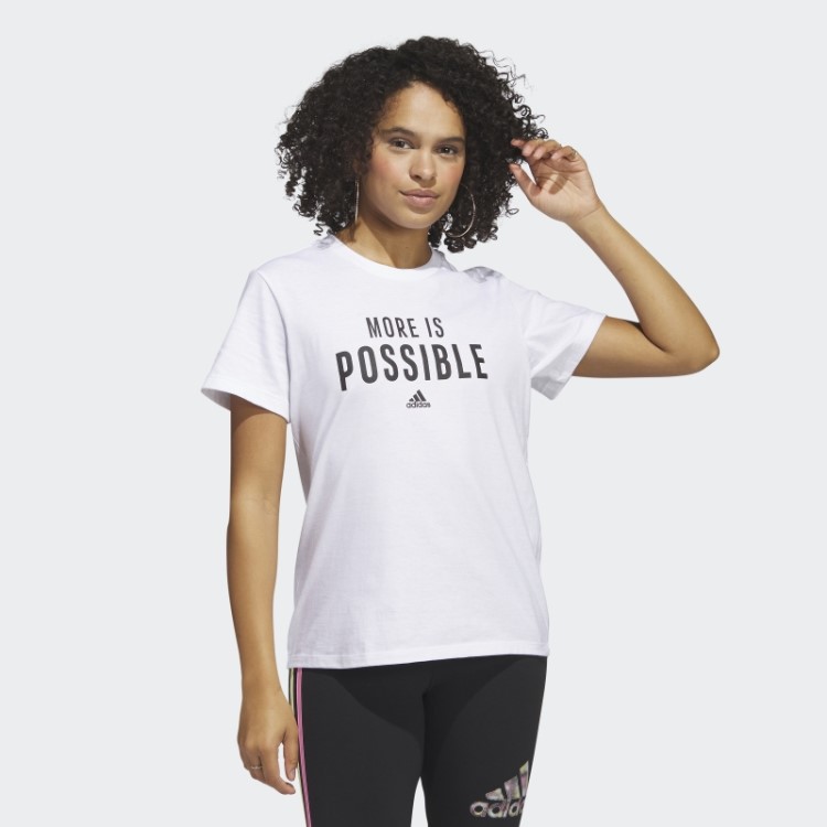 Camiseta Adidas Possível Branca