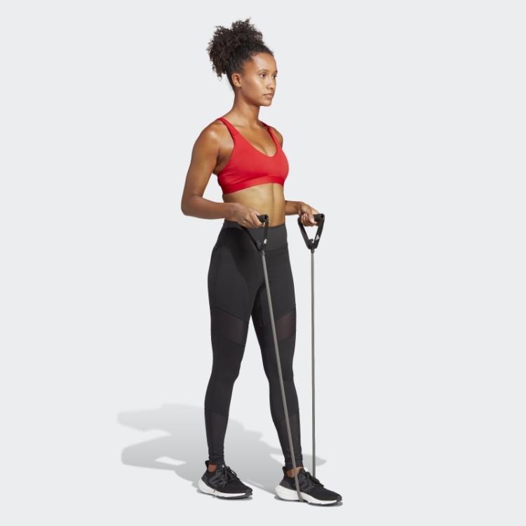 Legging Cintura Alta Preta Adidas Train Essentials Dance