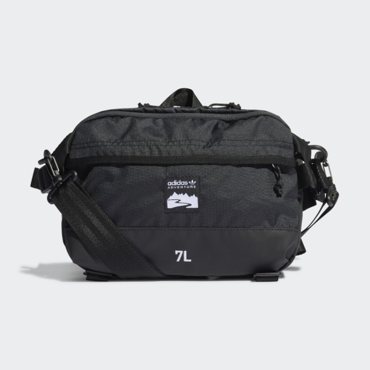 Bolsa De Cintura Preta Quente Adidas Aventura Grande