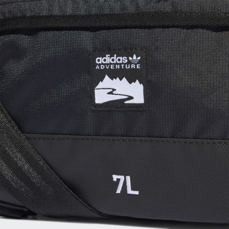 Bolsa De Cintura Preta Quente Adidas Aventura Grande