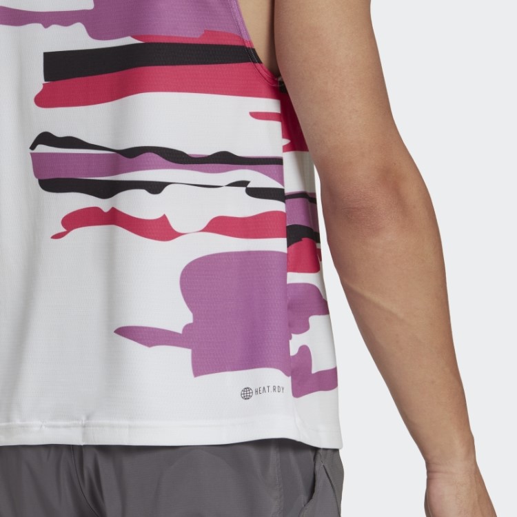 Camiseta Sem Mangas Tênis New York (gênero Neutro) Adidas Branca