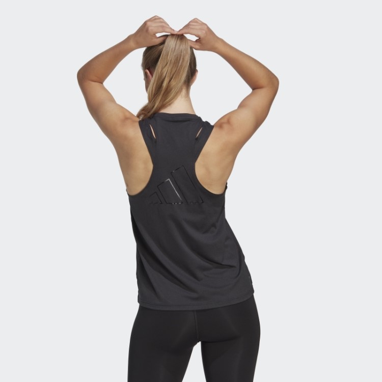 Aeroready Train Essentials Regata Com Logo De 3 Barras Preta Adidas