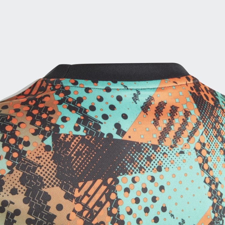 Camisa De Treino Com Gráfico Messi Adidas Preta