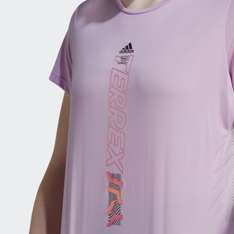 Camiseta Terrex Agravic Bca Lilás Adidas