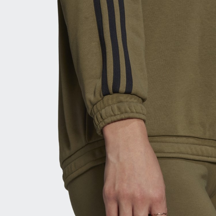 Moletom Adidas Verde Oliva Com Zíper