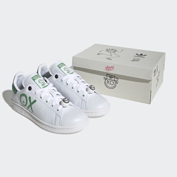Adidas Elegante Sapato Stan Smith Preto