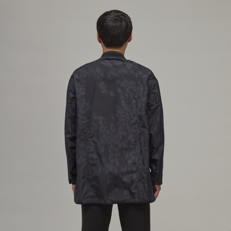 Y-3 Camiseta Manga Longa Com As Três Listras Adidas