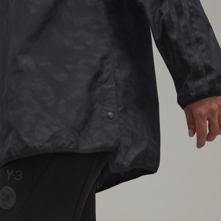 Y-3 Camiseta Manga Longa Com As Três Listras Adidas