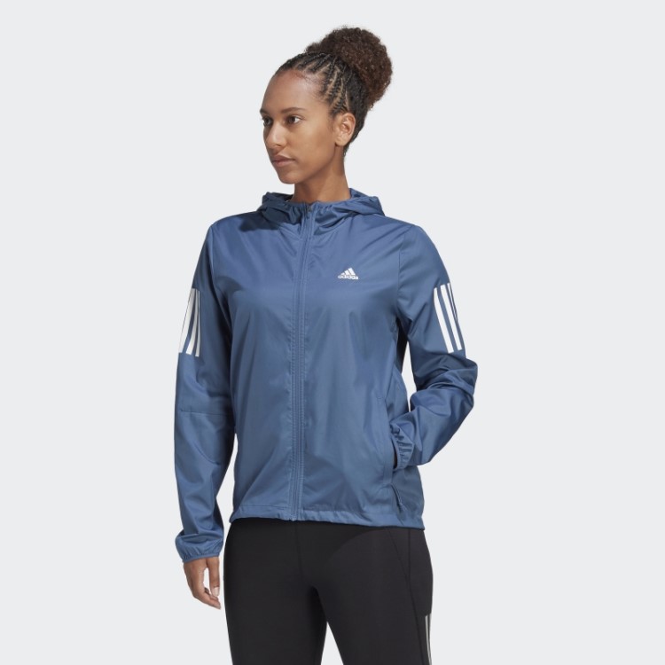 Blusão De Corrida Com Capuz De Aço Da Moda Adidas