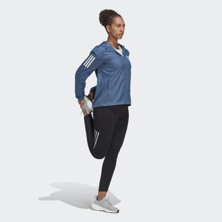 Blusão De Corrida Com Capuz De Aço Da Moda Adidas