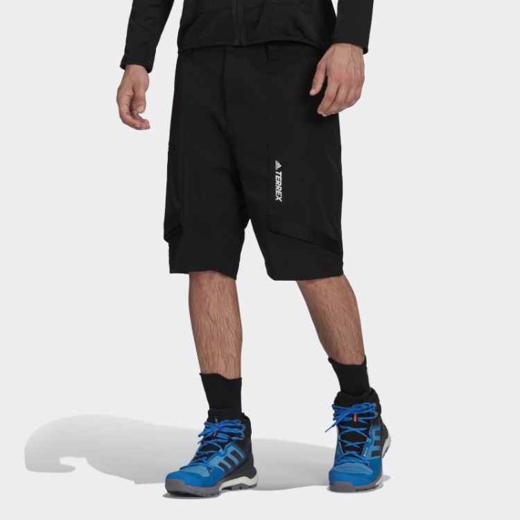 Bermuda De Caminhada Preta Adidas Terrex Zupahike