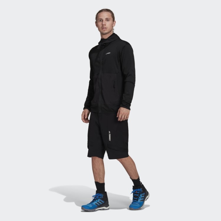 Bermuda De Caminhada Preta Adidas Terrex Zupahike
