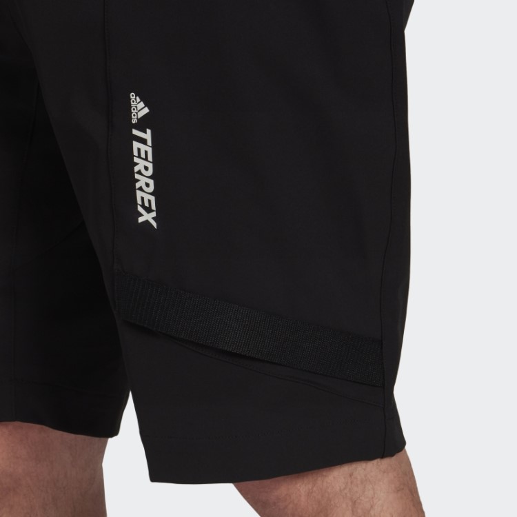 Bermuda De Caminhada Preta Adidas Terrex Zupahike