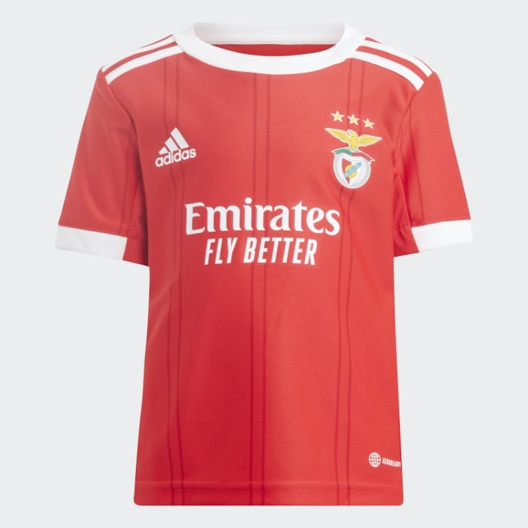 Benfica 22/23 Home Mini Kit Adidas Benfica Vermelho