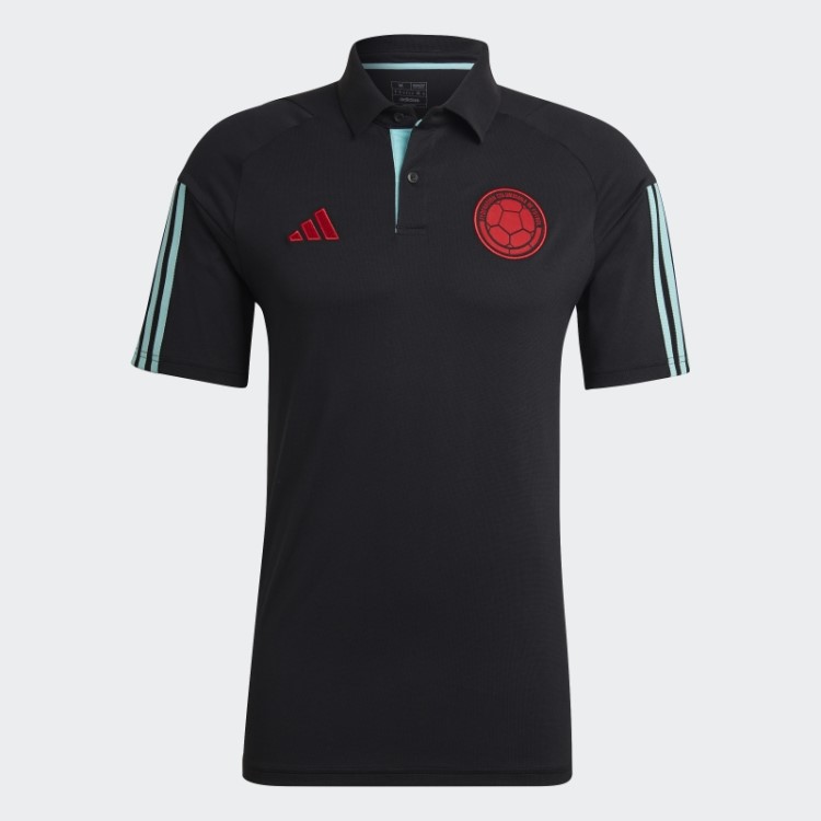 Camisa Polo Adidas Colombia Tiro 23 Preta