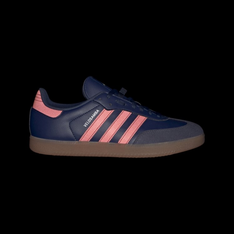 Tênis De Ciclismo Vegano Adidas The Velosamba Azul Marinho