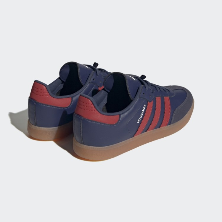 Tênis De Ciclismo Vegano Adidas The Velosamba Azul Marinho