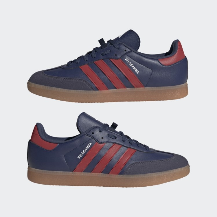 Tênis De Ciclismo Vegano Adidas The Velosamba Azul Marinho