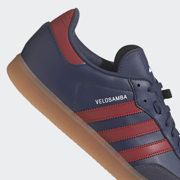 Tênis De Ciclismo Vegano Adidas The Velosamba Azul Marinho