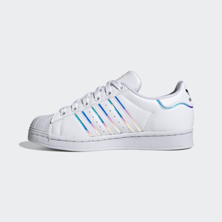 Elegantes Sapatos Adidas Superstar Preto